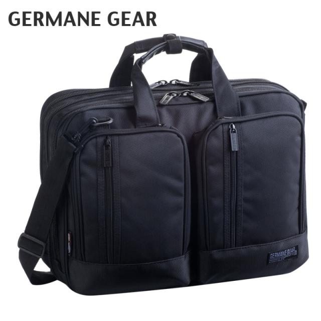 メンズ  紳士 ビジネスバッグ ジャーメインギア 太番手ビジカジシリーズ 3WAY リュック ショルダー ビジネスバッグ 黒 26500