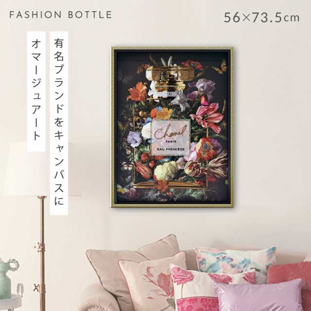 木枠付きキャンバスアート ブランドオマージュアート 香水アート