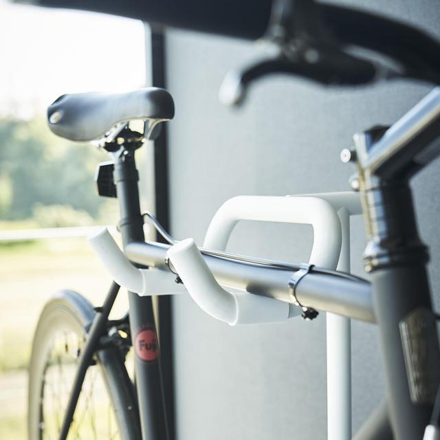 自転車 スタンド ラック スタンド 室内 tower タワー 山崎実業 ロードバイク クロスバイク 玄関 リビング スリム ディスプレイ 飾る 自転車スタンド タワー メーカー直送_10
