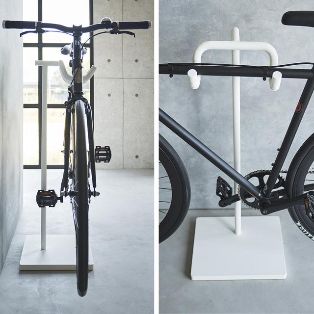自転車 スタンド ラック スタンド 室内 tower タワー 山崎実業 ロードバイク クロスバイク 玄関 リビング スリム ディスプレイ 飾る 自転車スタンド タワー メーカー直送_11