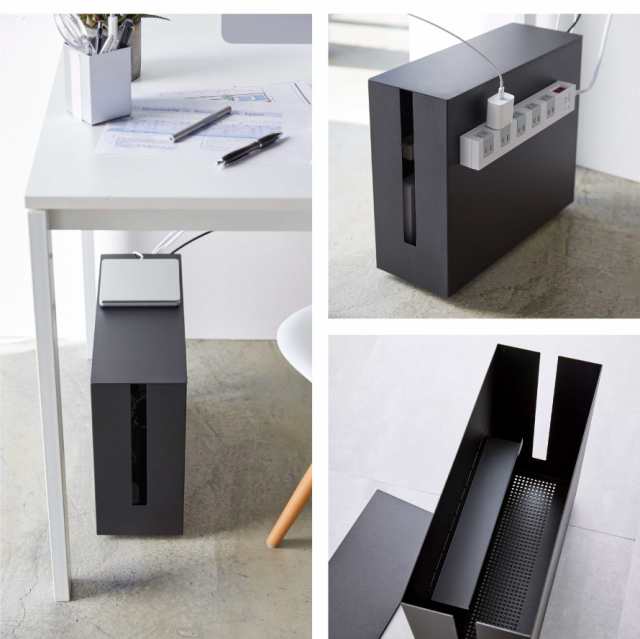 tower ケーブルボックス コードケース テーブルタップボックス