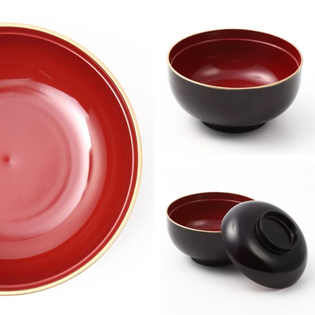 雑煮椀 山中漆器 souvenirs 雑煮椀 5客 セット 日本製 お椀 蓋付き 13