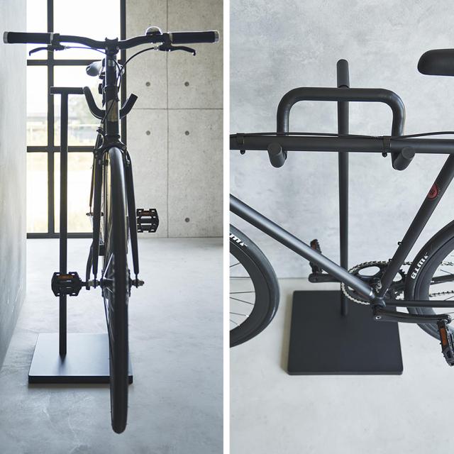 自転車 スタンド ラック スタンド 室内 tower タワー 山崎実業 ロードバイク クロスバイク 玄関 リビング スリム ディスプレイ 飾る 自転車スタンド タワー メーカー直送_14