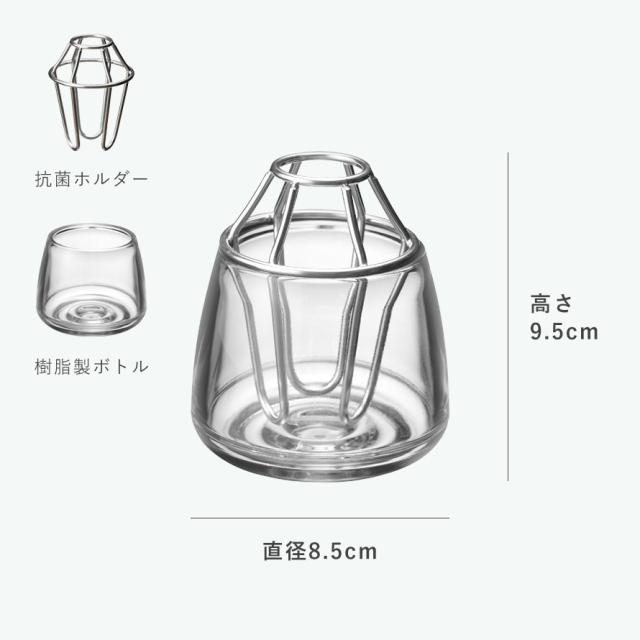 花瓶 一輪挿し ガラス細工 可愛い お花柄 金 おしゃれ花瓶（フラワー