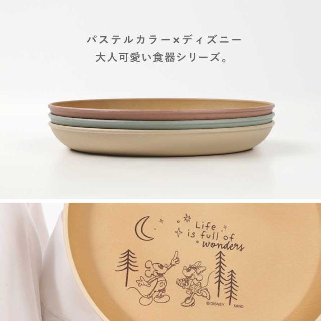 ディズニー 食器 皿 プレート 21cm ミッキー 抗菌加工 食洗機対応