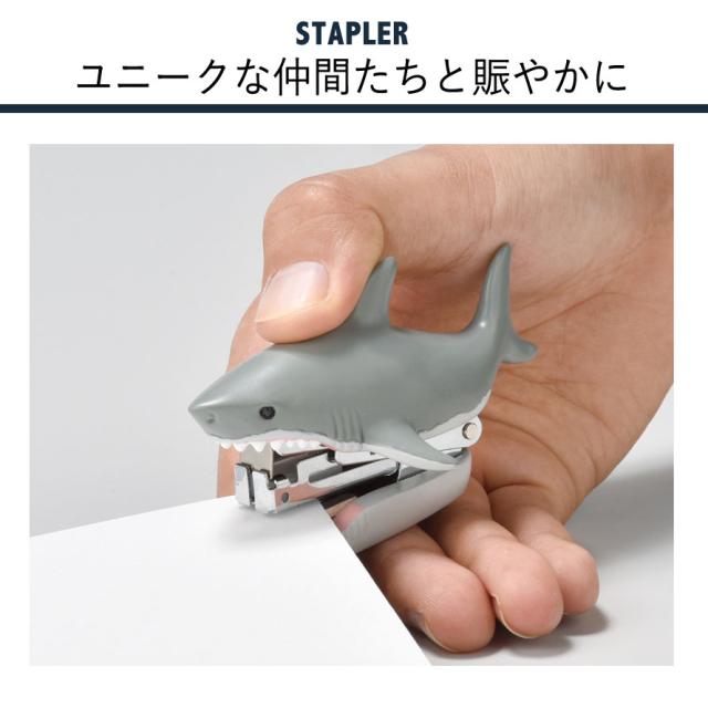 ステープラー ホッチキス ステープラ ホチキスサメ シャーク