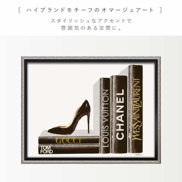 アートパネル ブランド シャネル CHANEL Sサイズ オマージュアート