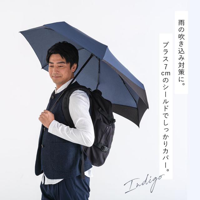 なお　MUTA 日雨兼用傘（日傘、雨傘） ブラック/ホワイト MUTA 日雨兼用傘（日傘、雨傘） ブラック/ホワイト MUTA 日雨