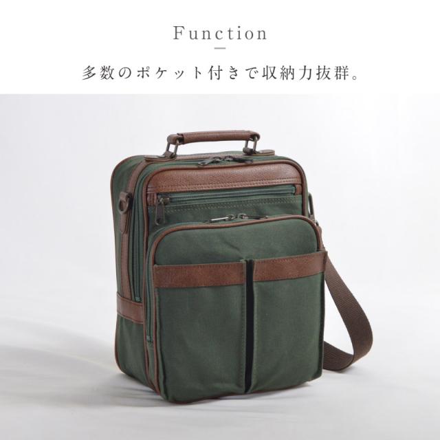 ショルダーバッグ メンズ 50代 縦型 A5 メンズバッグ ショルダー