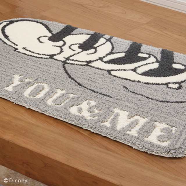 ディズニー 玄関マット 50×80cm Mickey ミッキー ユーアンドミーマット