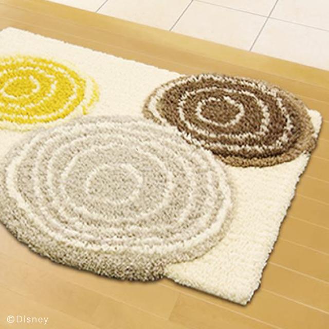 ディズニー 玄関マット 60×70cm Mickey ミッキー リングマット おしゃれ ラグ 小さめ 玄関 インテリア 室内 滑り止め 防ダニ 日本製 洗える アクセントマット スミノエ SUMINOE メーカー直送_3