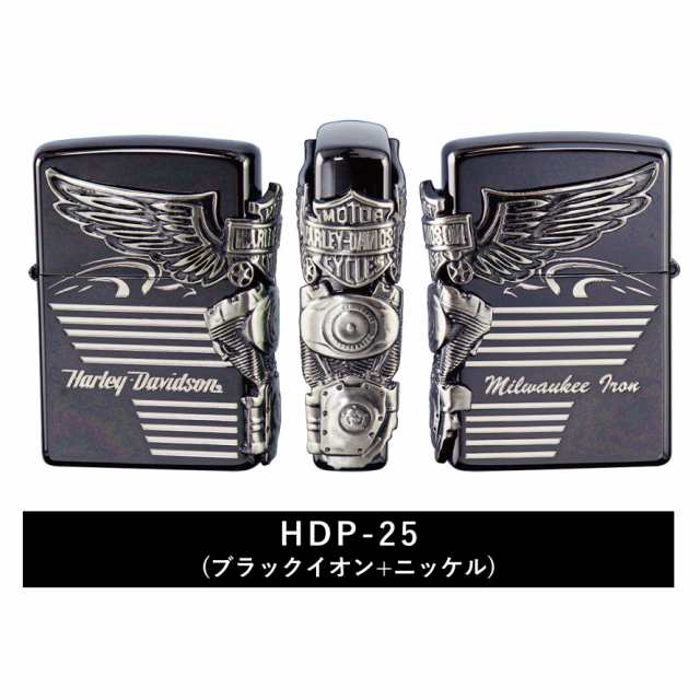 ZIPPO ハーレーダビッドソン ジッポ ライター イオンブラック