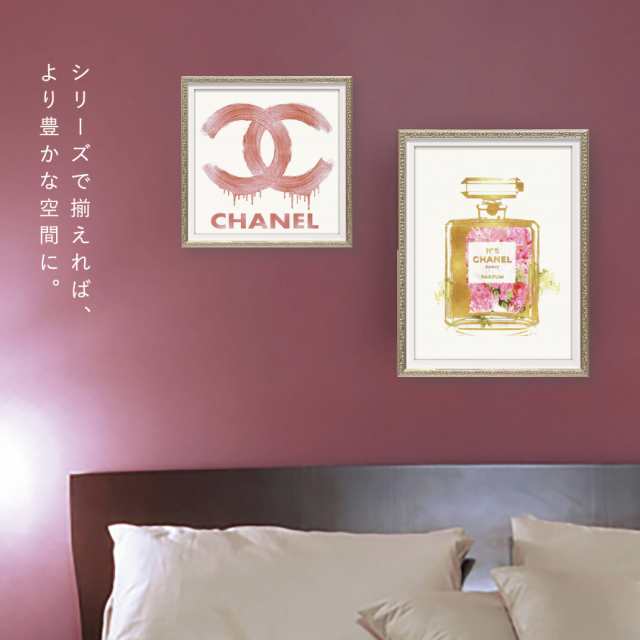 アートパネル ブランド シャネル CHANEL ロゴ オマージュアート