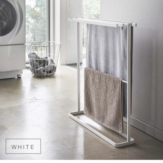 バスタオルとフリースタンド バスタオルとフリースタンド バスタオルハンガー タオルスタンド