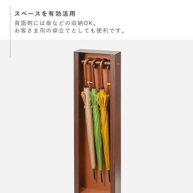 ポスト 置き型 スタンド 木目 スタンドポスト 郵便ポスト スタンドタイプ おしゃれ ポストスタンド（GALVA） メーカー直送_5