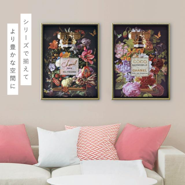 アートパネル ブランド シャネル CHANEL Lサイズ オマージュ