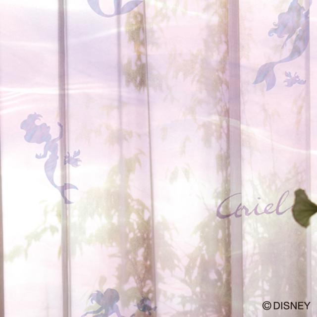 アリエル カーテン アリエル ディズニー カーテン レース 100×176cm レースカーテン