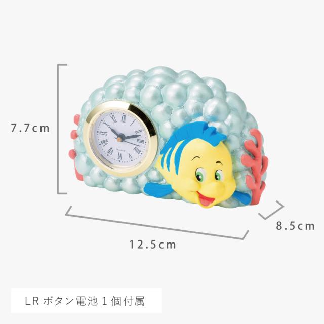 リトルマーメイド グッズ アリエル ディズニー 置き時計 アナログ