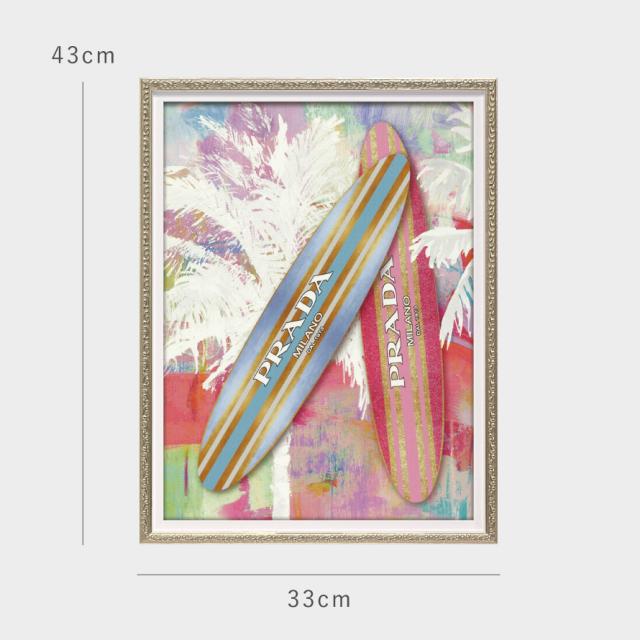 アートパネル PRADA プラダ 33×43cm ブランド オマージュ アート