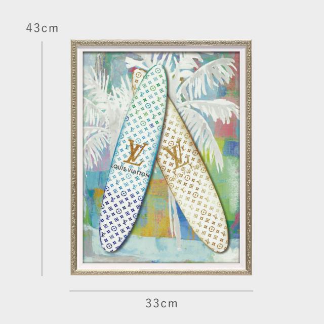 ルイ・ヴィトン 、パリスカラフルポスター ルイ·ヴィトン】パリ2024