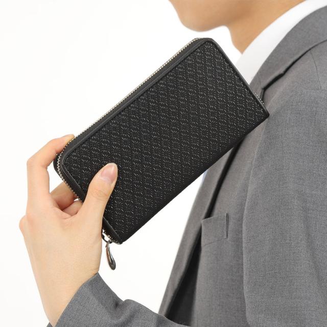 印伝 財布 長財布 ラウンドファスナー 鹿革 おしゃれ レディース