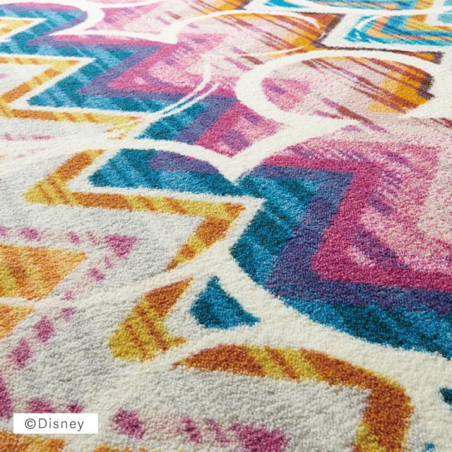 ディズニー ラグ 140×200cm Mickey ミッキー カラフルヘリンボーンラグ 床暖房・ホットカーペット対応 防炎 遊び毛防止 スミノエ SUMINOE メーカー直送 agesugi_snkの通販は