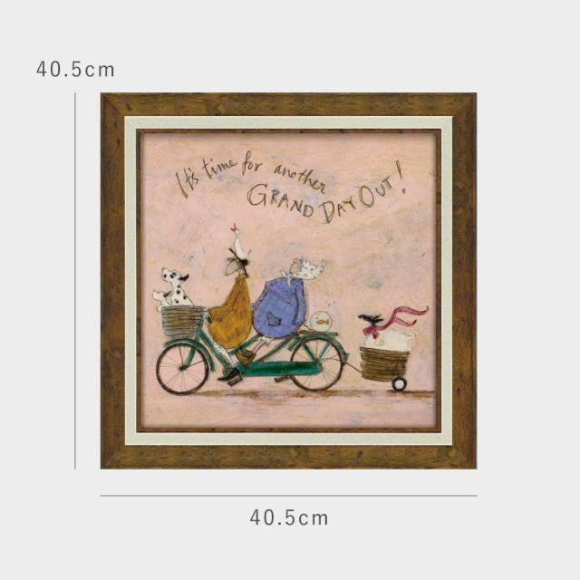 サムトフト 絵画 絵 アート 40.5×40.5cm 【グランドデイアウト】サム