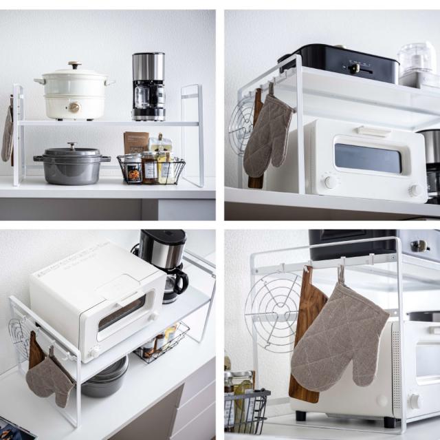 E-36351 白いトースターラック　奥行32　箱未開封品 トースターラックホワイト | かぜとゆきオンラインショップ E-36351