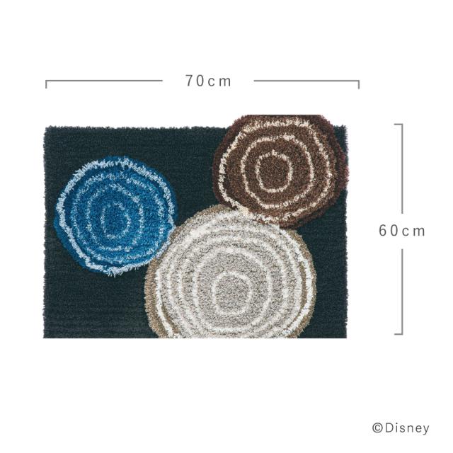 ディズニー 玄関マット 60×70cm Mickey ミッキー リングマット おしゃれ ラグ 小さめ 玄関 インテリア 室内 滑り止め 防ダニ 日本製 洗える アクセントマット スミノエ SUMINOE メーカー直送_8