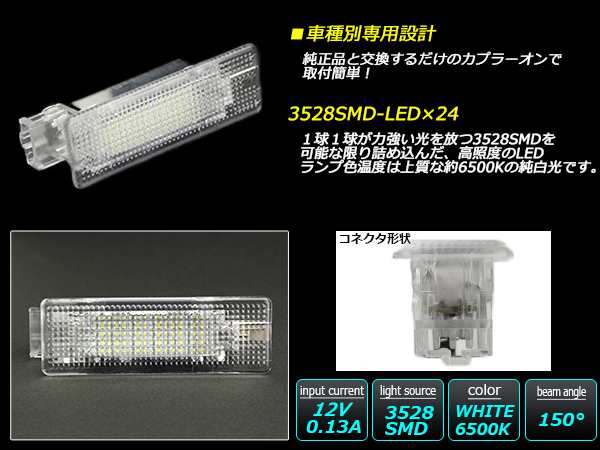 VW LED ラゲッジランプ ルームランプ ゴルフ5 ゴルフ6 パサート トゥアレグ ティグアン シロッコ ジェッタ イオス等 R-134の通販はau  PAY マーケット - オートパーツ専門店 EALE | au PAY マーケット－通販サイト