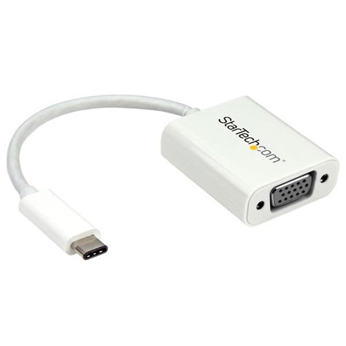 StarTech(スターテック) CDP2VGAW(ホワイト) USB-C - VGA変換アダプタの通販は