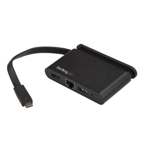 StarTech(スターテック) DKT30CHCPD(ブラック) USB-C マルチハブ HDMI 2x USB PD 3.0