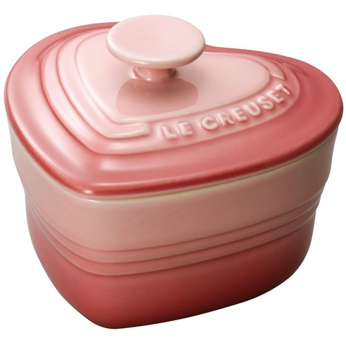 ル・クルーゼ(LE CREUSET) ラムカン ダムール 蓋付 910031-00(ローズ