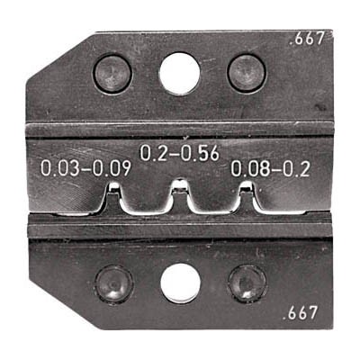 RENNSTEIG 624-667-3-0 圧着ダイス 624-667 ピンコンタクト 0.03-0.2