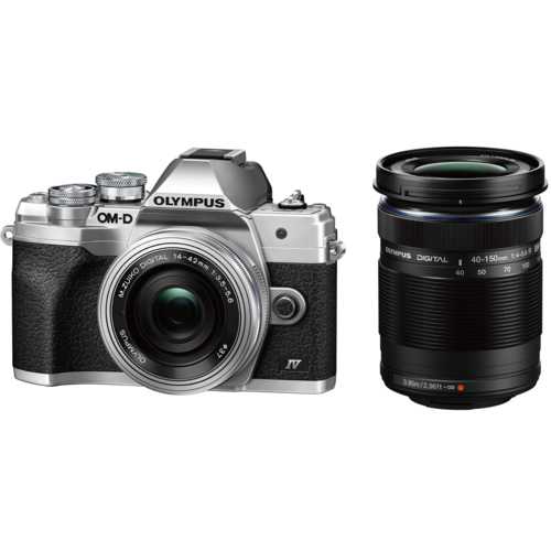 OM SYSTEM OM-D E-M10 Mark IV EZダブルズームキット(シルバー) ミラー 