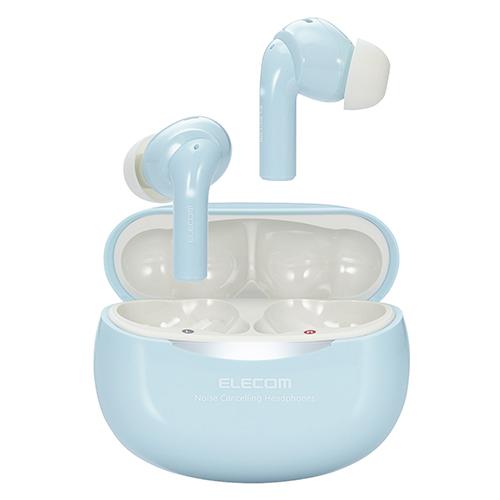 エレコム(ELECOM) LBT-TWS15BU(ブルー) エレコム ワイヤレスイヤホン Bluetooth ノイズキャンセリング Type-C 充電 7,250円