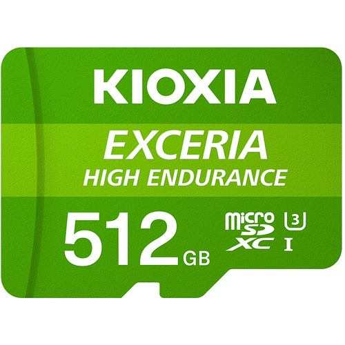 キオクシア(KIOXIA) KEMU-A512G EXCERIA HIGH ENDURANCE microSDXC UHS-Iメモリカード 512GB