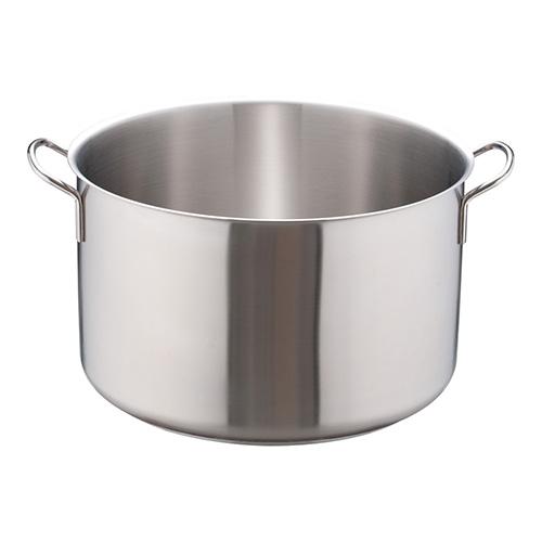 遠藤商事 インダクション18-8半寸胴鍋(蓋無) 45cmの通販は