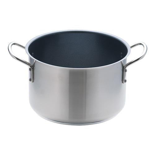 遠藤商事 インダクション テフロンセレクト 半寸胴鍋(蓋無) 28cmの通販は