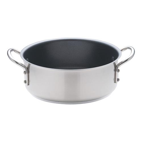 遠藤商事 インダクション テフロンセレクト 外輪鍋(蓋無) 24cmの通販は 6,574円