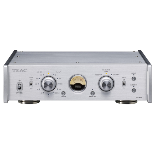 TEAC(ティアック) PE-505-S(シルバー) フルバランス･フォノアンプ