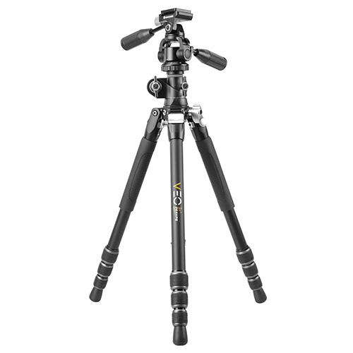 バンガード(VANGUARD) VEO3T+264APS 3Tプラス 三脚 アルミ 3WAY雲台 アルカスイス互換 オーバーヘッド三脚の通販は