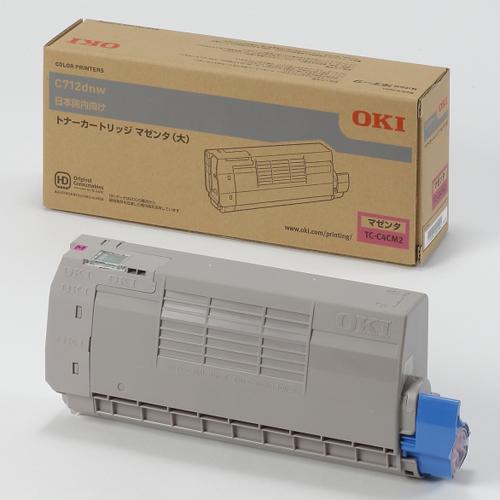 OKI TC-C4CM2 純正 トナーカートリッジ マゼンタ (大)