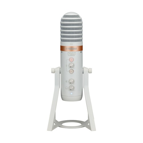 ヤマハ(YAMAHA) AG01W(ホワイト) Live Streaming USB Microphone