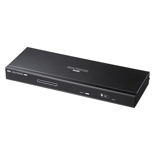 サンワサプライ VGA-EXHDL4 HDMIエクステンダー 送信機･4分配の通販は