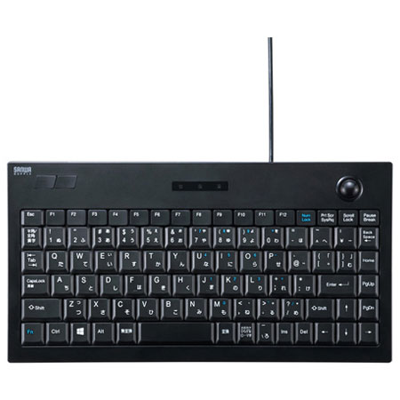 サンワサプライ SKB-TR03BK 有線キーボード 89キー 日本語配列の通販は 5,179円