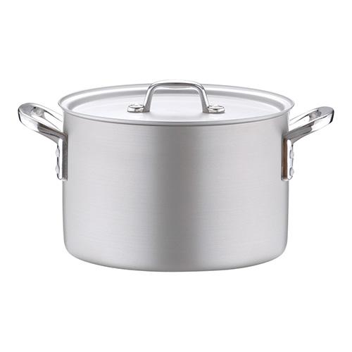 北陸アルミニウム AHV6124 アルミ プロセレクト 半寸胴鍋(目盛付) 24cmの通販は 6,941円