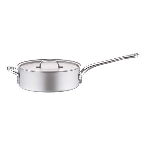 北陸アルミニウム AKT8130 アルミ プロセレクト浅型片手鍋(目盛付) 30cmの通販は