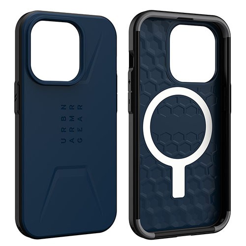 UAG(ユーエージー) UAG-RIPH22MB-CMS-ML(マラード) iPhone 14 Pro MagSafe対応ケース CIVILIANの通販は
