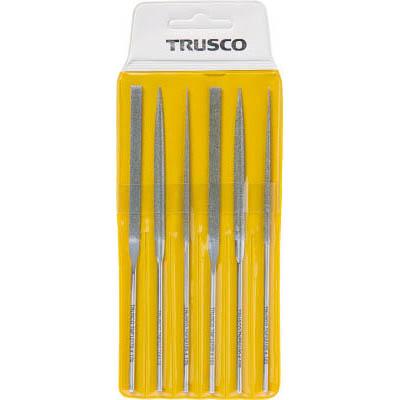 トラスコ中山 TNFS1 ダイヤモンドニードルヤスリ 平･半丸･丸 6本組セットの通販は